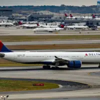 Delta Air Lines Airbus A330 - 900neo N408DX arrives at Atlanta Hartsfield - Jackson International Airport Atlanta^ GA^ USA - December 8^ 2024