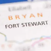 MAP DEPICTING Fort Stewart. Georgia. USA