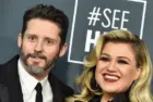 Kelly Clarkson and Brandon Blackstock arrives for the 25th Annual Critics' Choice Awards on January 12^ 2020 in Santa Monica^ CA LOS ANGELES - JAN 12