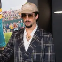 Bad Bunny attends Netflix's 'Happy Gilmore 2' premiere at Jazz at Lincoln Center^ New York^ NY^ July 21^ 2025.