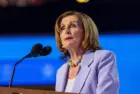 Congresswoman Nancy Pelosi at the Democratic National Convention. Chicago^ Illinois- August 21^ 2024