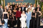 Cast and crew attend Netflix Bridgerton season 3 premiere at Alice Tully Hall in New York on May 13^ 2024