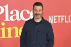 Jimmy Kimmel at the premiere for "Your Place or Mine" at the Regency Village Theatre. LOS ANGELES^ CA. February 02^ 2023: