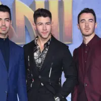 Jonas Brothers arrives for the ÔJumanji: The Next LevelÕ Los Angeles Premiere on December 09^ 2019 in Hollywood^ CA