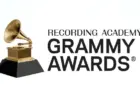 RECORDING ACADEMY^ GRAMMY AWARDS simply known as GRAMMY advertising seen on billboard