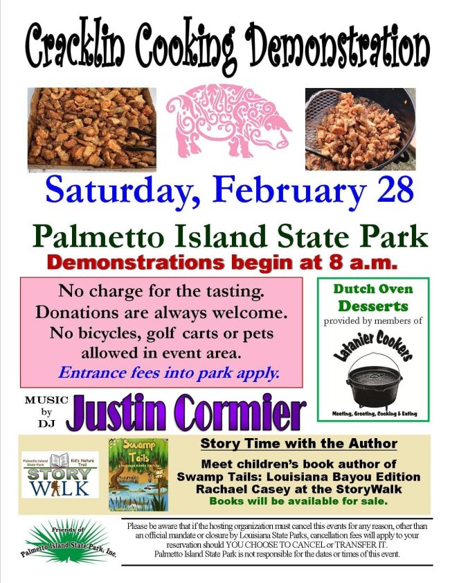 Cracklin Cooking Demonstration