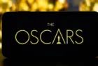 Oscars (Academy Awards) logo stock image. Aannual prestigious ceremony honoring excellence in the film industry and one of the most prominent award shows