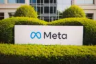 Meta company sign in front of the headquarters building in menlo park^ california^ usa^ in may 2023 - New York City^ 17 October 2025