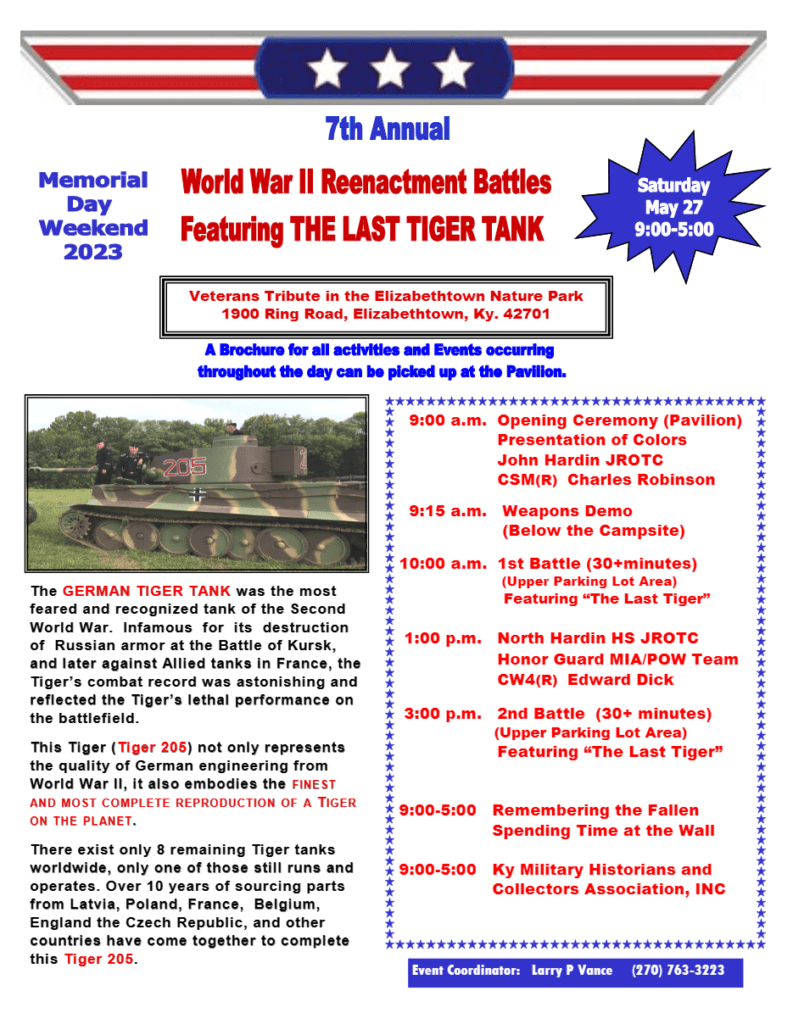 Etown World War II Reenactment K105