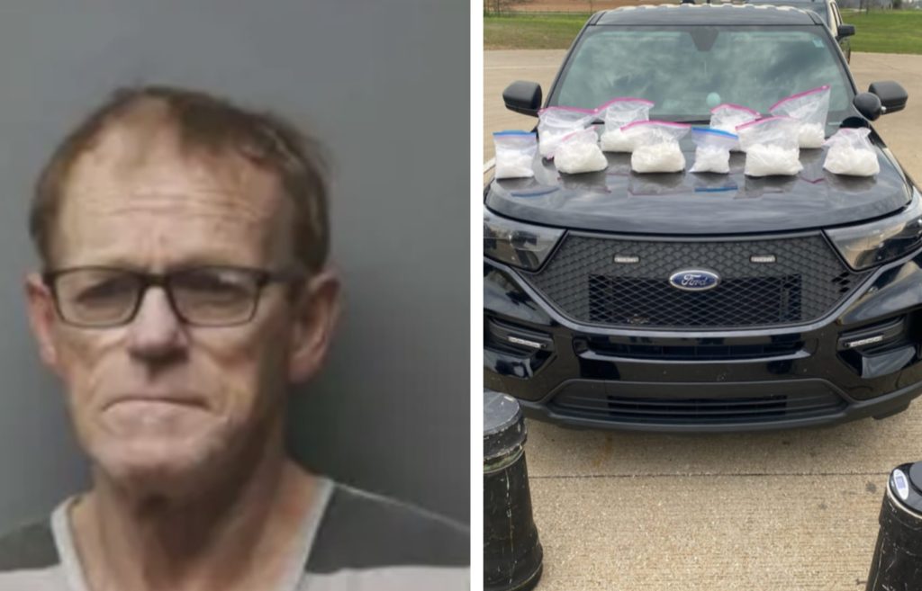 Pounds of methamphetamine, cocaine seized. Scottsville man arrested | K105