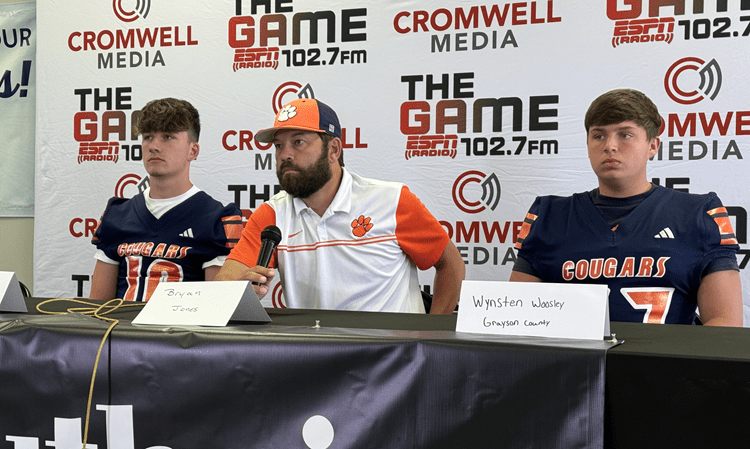 Grayson County football represents at Region Media Day | K105