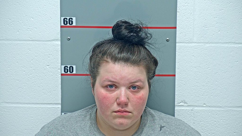 Police Leitchfield woman rips bald spot on baby