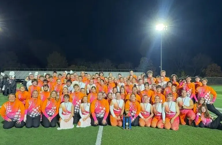 marching-cougars-at-mid-states-band-association-comp