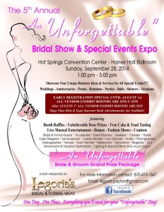 Legorias Bridal Fair in Hot Springs