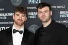 The Chainsmokers ( Andrew Taggart^ Alex Pall) at the 9th Breakthrough Prize Ceremony Arrivals at the Academy Museum of Motion Pictures on April 15^ 2023 in Los Angeles^ CA