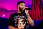 Khalid in concert at the Ziggo Dome^ Amsterdam^ The Netherlands. at 1 October 2019