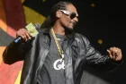 Snoop Dogg performs at the 2017 New Orleans Jazz and Heritage Festival. New Orleans^ Louisiana - May 6^ 2017