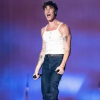 Shawn Mendes on the seventh day of Rock in Rio 40 years in the city of Rock. Rio de Janeiro^ Rio de Janeiro^ Brasil September 22