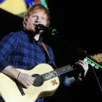 Ed Sheeran during his performance in Prague^ Czech republic^ February 12^ 2015.