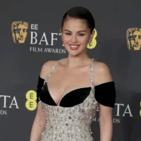 Selena Gomez attends the 2025 BAFTA Film Awards at The Royal Festival Hall in London^ England. London^ United Kingdom - February 16^ 2025