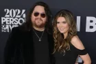 Wolfgang Van Halen and Andraia Allsop at the MusiCares Person of the Year Gala. LOS ANGELES^ USA. February 02^ 2024