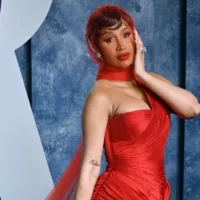 Cardi B at the 2023 Vanity Fair Oscar Party at the Wallis Annenberg Center. BEVERLY HILLS^ CA. March 12^ 2023