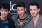 Joe Jonas^ Nick Jonas^ Kevin Jonas^ Jonas Brothers at the 2019 Billboard Music Awards at MGM Grand Garden Arena on May 1^ 2019 in Las Vegas^ NV