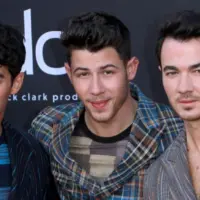 Joe Jonas^ Nick Jonas^ Kevin Jonas^ Jonas Brothers at the 2019 Billboard Music Awards at MGM Grand Garden Arena on May 1^ 2019 in Las Vegas^ NV