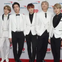 BTS arrives for the KIIS FM Jingle Ball 2019 on December 06^ 2019 in Los Angeles^ CA