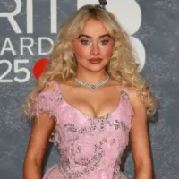 Sabrina Carpenter attends The BRIT Awards 2025 at Intercontinental Hotel at The O2 in London^ England. London^ United Kingdom - March 01^ 2025