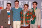 Glass Animals attend The BRIT Awards 2022 at The O2 Arena in London^ England. London^ United Kingdom - February 08^ 2022