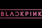 BLACKPINK (KPOP band )themed wallpaper PINK WRITING (FONT) with BLACK BACKGROUND