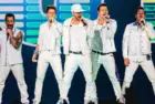 New Kids On The Block performs live at Van Andel Arena. GRAND RAPIDS^ MICHIGAN / USA - June 13^ 2019
