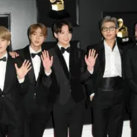 BTS at the 61st Grammy Awards at the Staples Center on February 10^ 2019 in Los Angeles^ CA