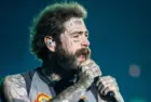 Post Malone performs at Tottenham Hotspur Stadium on his The BIG ASS World Tour London^ UK - September 20^ 2025