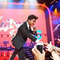Bruno Mars performs at the inaugural iHeartRadio Music Festival at the MGM Grand Garden Arena. Las Vegas^ NV^ USA: September 23^ 2011