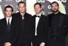 The 1975 arriving for the GQ Men of the Year Awards 2019 in association with Hugo Boss at the Tate Modern^ London. LONDON^ UK. September 03^ 2019