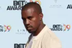 Kanye West at the 2009 BET Awards held at the Shrine Auditorium in Los Angeles^ California on June 28^ 2009