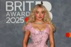 Sabrina Carpenter attends The BRIT Awards 2025 at Intercontinental Hotel at The O2 in London^ England. London^ United Kingdom - March 01^ 2025