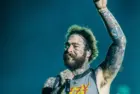 Post Malone performs at Tottenham Hotspur Stadium on his The BIG ASS World Tour London^ UK - September 20^ 2025