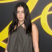 Charli XCX at the premiere for "I Love LA" at Paramount Studios. LOS ANGELES^ USA. October 28^ 2025