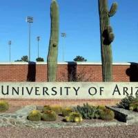 entrance to The University of Arizona located in Tucson^ Arizona