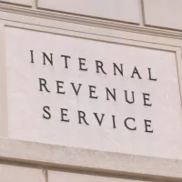 Internal Revenue Service sign at the IRS Building in Washington^ DC. WASHINGTON^ DC - MARCH 14^ 2018