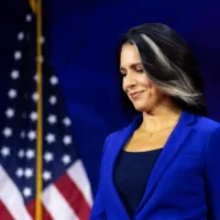 Tulsi Gabbard at the 2023 Conservative Political Action Conference (CPAC). National Harbor^ MD US - Mar 3^ 2023