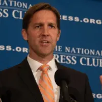 Senator Ben Sasse speaks to a luncheon at the National Press Club Washington^ DC/United States - October 31^ 2018