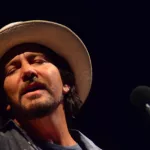 Pearl Jam frontman Eddie Vedder performing at the Bourbon Beyond Festival in Louisville^ Kentucky^September 23^ 2017
