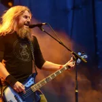 Singer/bass guitarist Troy Sanders of Mastodon at festival Rock for People in Hradec Kralove^ Czech republic^ July 5^ 2017.