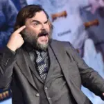 Jack Black arrives for the ‘Jumanji: The Next Level’ Los Angeles Premiere on December 09^ 2019 in Hollywood^ CA