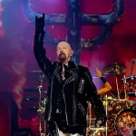 Rob Halford of Judas Priest performs in concert at NYCB Live Nassau Coliseum on March 17^ 2018 in Uniondale^ New York.