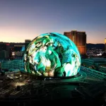 Sphere At Nevada In Las Vegas United States. Las Vegas^ Nevada^ United States - 12.1.2023